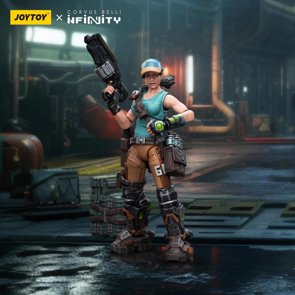 JOYTOY Infinity 1/18 Action Figure NA2 Monstruckers #2 Woman Collectio
