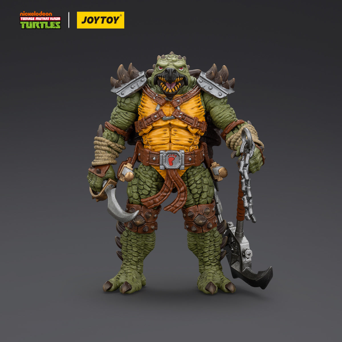 JOYTOY 1/18 Action Figure TMNT-Slash & Tokka Collection Model Birthday