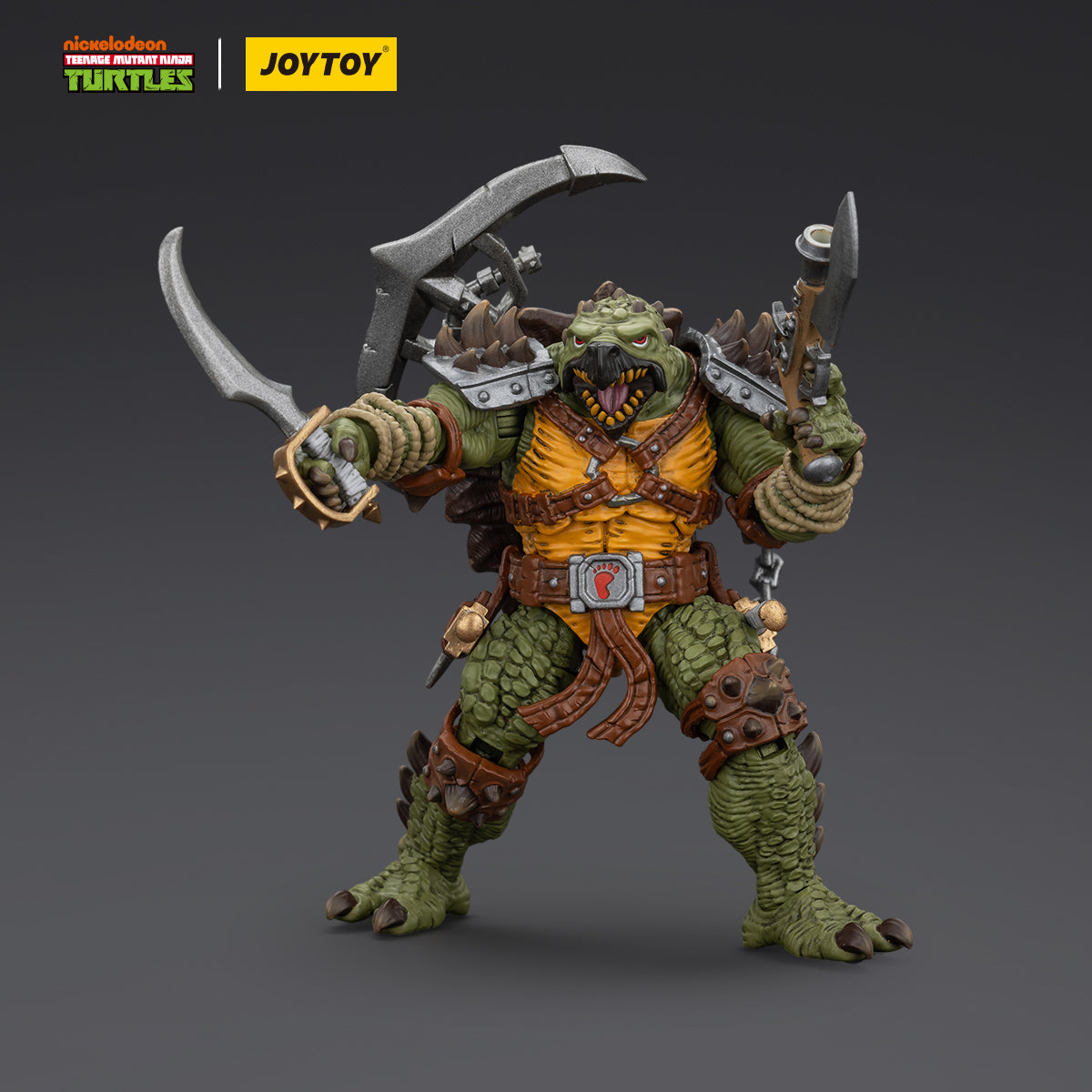 JOYTOY 1/18 Action Figure TMNT-Slash & Tokka Collection