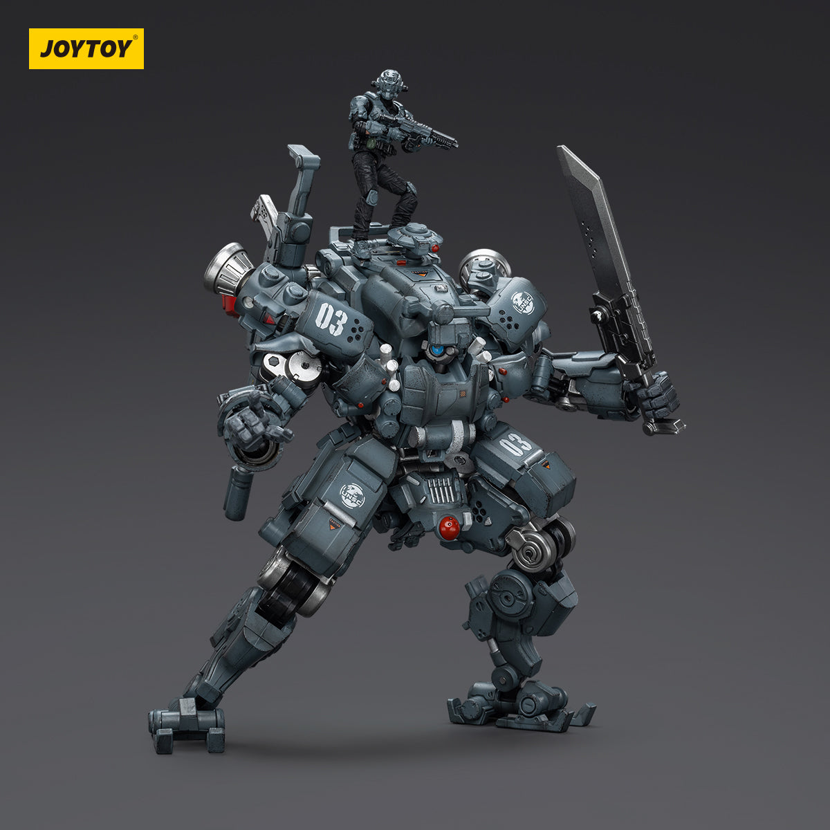JOYTOY 1/18 Action Figure God of War 86-II 03 High Mobility Assault Me