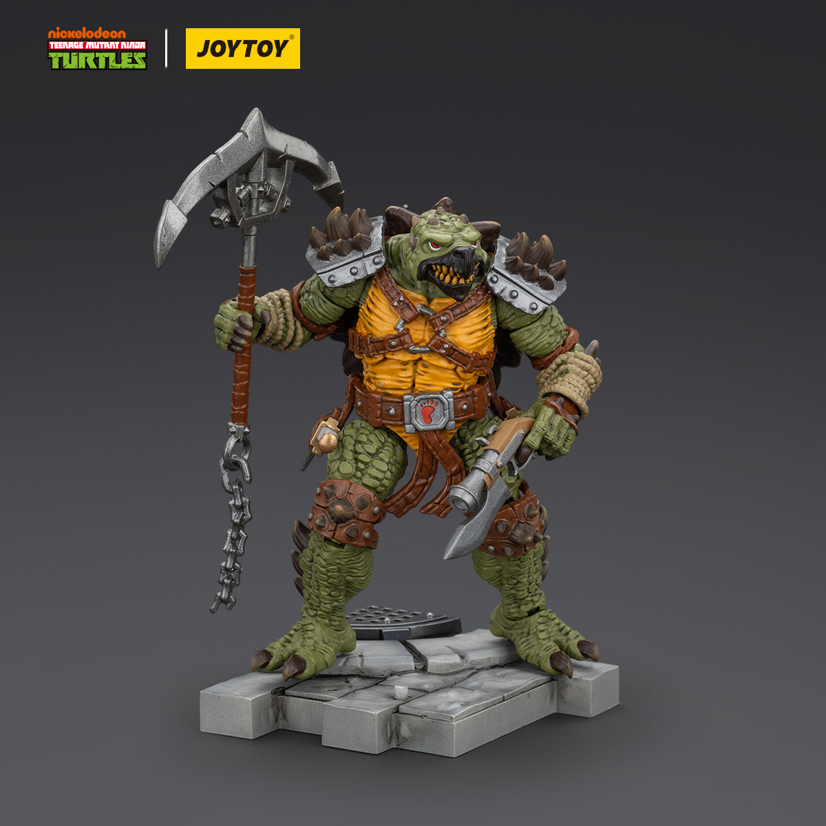 JOYTOY 1/18 Action Figure TMNT-Slash & Tokka Collection
