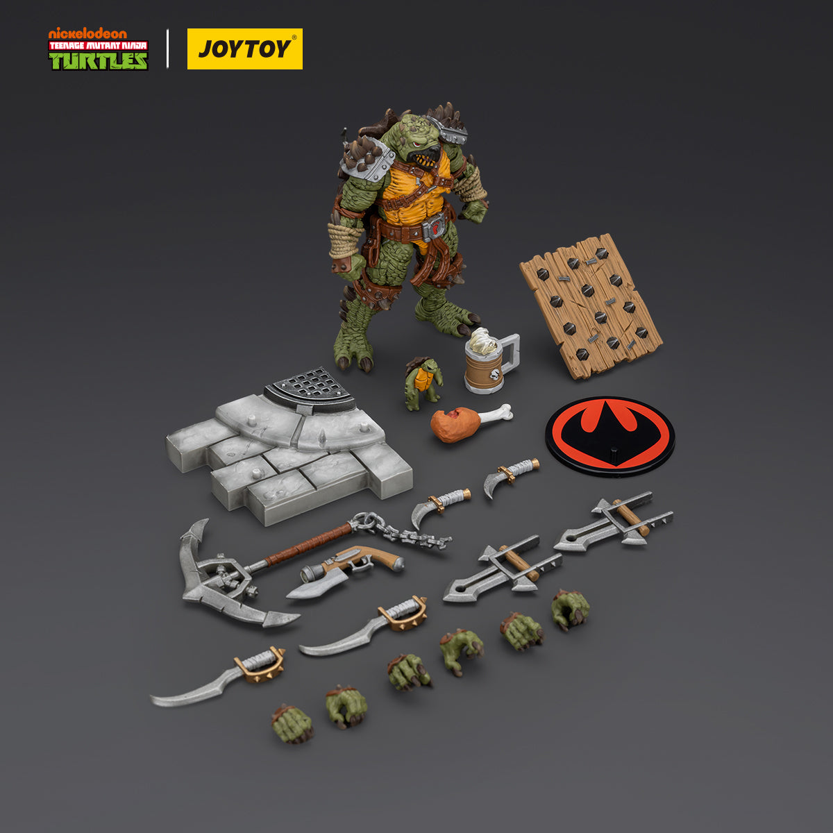 JOYTOY 1/18 Action Figure TMNT-Slash & Tokka Collection