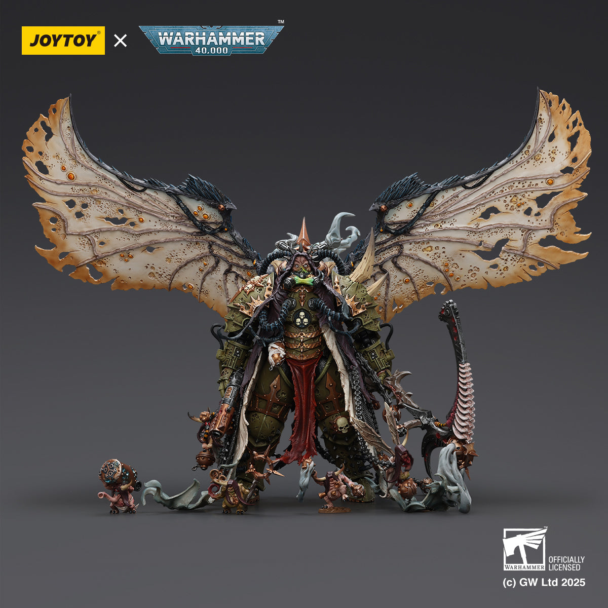 JOYTOY Warhammer 40k 1/18 Action Figure Mortarion, Daemon Primarch of