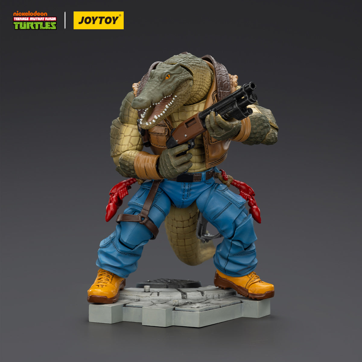 JOYTOY 1/18 Action Figure TMNT-Leatherhead JT02526