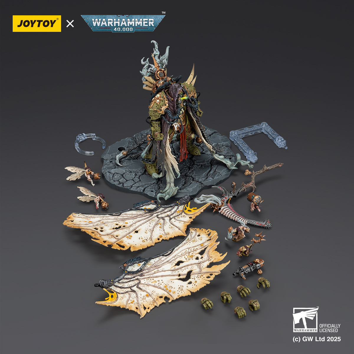 JOYTOY Warhammer 40k 1/18 Action Figure Mortarion, Daemon Primarch of